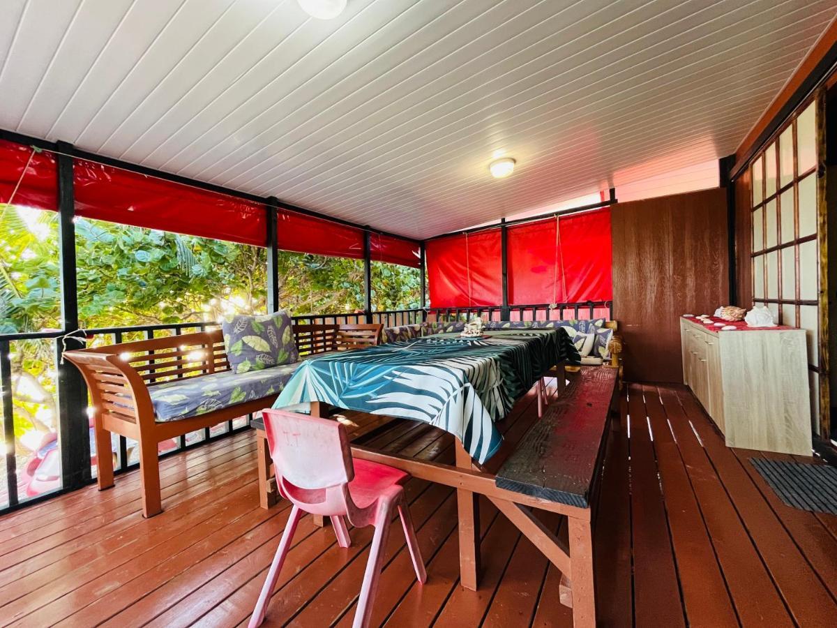 Moorea Temae Bungalow Lory Bord De Mer Luaran gambar